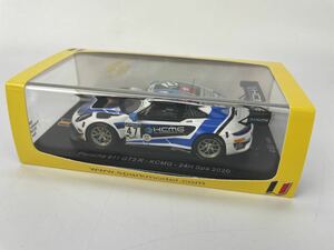 spark 1/43 SB379 Porsche 911 GT3R-KCMG-24H Spa 2020 ミニカー 