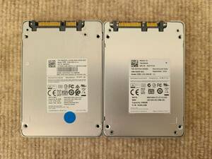 2個セット Lite-On 512GB 256GB SSD CV8-CE512-11 LCS-256L9S-11 SATA 2.5インチ 9WK01 3YYV3