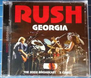 ★新品未開封★国内未発売 2CD RUSH ラッシュ Georgia - The 2002 Broadcast -