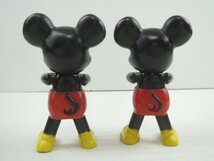 ♪TOMY製 Disney ディズニー ミッキーマウス メモスタンド 2個セット 当時物♪経年中古品_画像2