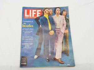 ■ LEE ASIA EDITION/タイム・ライフ社　■　OCTOBER 14 1968 　ビートルズ■ 経年品