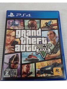 ♪PS4 grand theft auto V グランド セフト オート GTA グラセフ 現状品♪中古品