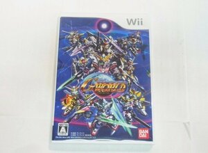 ★Wii　ソフト　SDガンダムジージェネレーションワールド★動作未確認/現状お渡し品