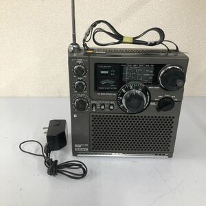 【B-3】 SONY ICF-5900 ラジオ　 動作確認済 電源コード付 汚れあり 中古品 1101-5