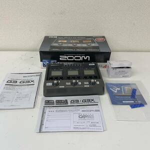 【B-2】 ZOOM G3 マルチエフェクター 動作確認済 元箱付 付属品付 ズーム 中古品 1345-29