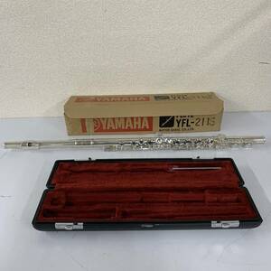 【R-3】 YAMAHA YFL-211S フルート 動作未確認 汚れあり 元箱付 ヤマハ 中古品 1362-1