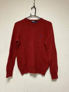 美品☆ポロ ラルフローレン Polo Ralph Lauren ニット セーター ウール ☆S