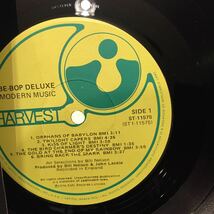 BE-BOP DELUXE/MODERN MUSIC/HARVEST ST-11575 中古レコード_画像4