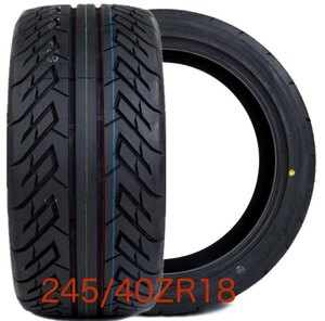 Zeknova SuperSport RS 245/40ZR18 245/40/18 245/40R18 1本 スーパースポーツRS スパスポ ゼクノーバ ゼクノバ ドリフト 