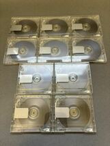 MD ミニディスク minidisc 中古 初期化済 DAISO ダイソー CUBE MIX 74 10枚セット 記録媒体 送料込み_画像2