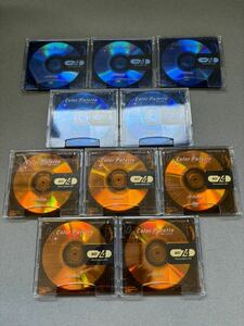 MD ミニディスク minidisc 中古 初期化済 Victor ビクター Color Palette 74 10枚セット 記録媒体 送料込み
