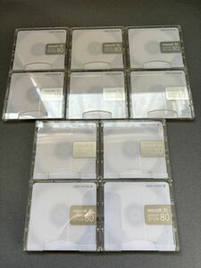 MD ミニディスク minidisc 中古 初期化済 マクセル maxell plain style 80 10枚セット 記録媒体 送料込み