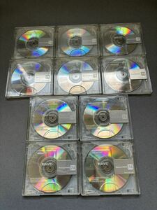 MD ミニディスク minidisc 中古 初期化済 SAEHAN Natural WAVE 74 ホワイト 10枚セット 記録媒体 送料込み