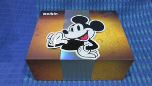 美品 Belkin Disney 100 Gift Box ベルキン ディズニー100 ギフトボックス 100周年モデル バッテリー 5000mAh 充電 ケーブル Wireless
