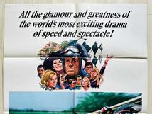 「グラン・プリ」(1967) 映画ポスター　USA版　ワンシート　オリジナルポスター　アメリカ版ポスター　ジョン・フランケンハイマー　_画像2