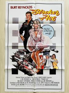 「ストローカーエース」(1983) 映画ポスター USA版　ワンシート　オリジナルポスター　アメリカ版ポスター　バート・レイノルズ　