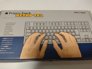 Progres Touch RETRO TKL 茶軸 メカニカルキーボード