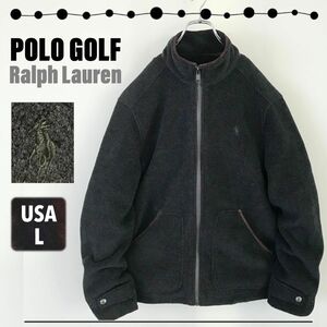 POLO GOLF Ralph Lauren★ポロゴルフ ラルフローレン★フリース★ジャケット★フルジップ★ワンポイント刺繍ロゴ