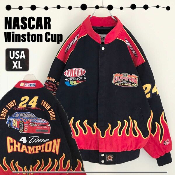 NASCAR Winston Cup★レーシングジャケット★CHEVROLET MONTE CARLO Dupont 24★XL