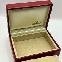 ROLEX 純正品 ロレックス 空箱 デイトジャスト 腕時計ケース 赤 レッド 14.00.02 外箱 BOX 箱のみ 現状お渡し デイトジャストシリーズ_画像6