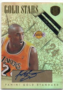 【Kobe Bryant】 2010-2011 Panini Gold Standard Gold Stars Signatures auto SP /24 24枚限定