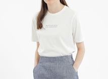 ☆マッキントッシュ フィロソフィー MACKINTOSH PHILOSOPHY ロゴ入り 半袖 Tシャツ /38/白 ホワイト☆_画像1