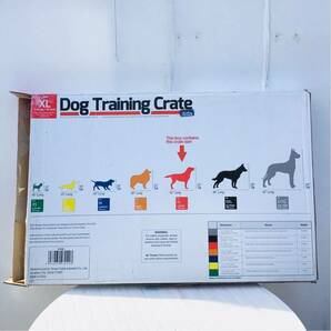 大型犬用 ワイヤー ケージ XL 106.7×68.6×76.2cm 折り畳み式 1枚扉 Dog Training CrateWire Cage XL 57042 6938534970428 3h195sの画像7