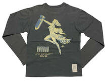 Sサイズ TOYS McCOY トイズマッコイ McHILL Tシャツ 長袖 ロンT THE BODY ピンナップガール U.S.ARMY AIR FORCES_画像1