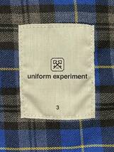 未使用品 3 JAMES GROSE × uniform experiment UE-212000 SOPH NEW MANILA JACKET NEW SHEEP ジェームスグロース ライダースジャケット 黒_画像7