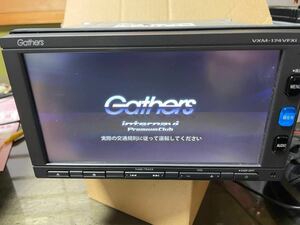 ホンダ純正ナビゲーション gathers VXM-174VFXi 中古 2016年地図 フルセグ 本体のみ