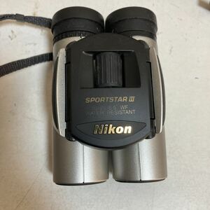 Nikon ニコン Sportstar EX 10×25 6.5° WF WATERPROOF 双眼鏡 ストラップ付 ケース付。