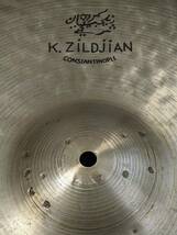 K ZILDJIAN CONSTANTINOPLE CRASH 18" ジルジャン コンスタンチノープル クラッシュシンバル 18インチ 1241g_画像3