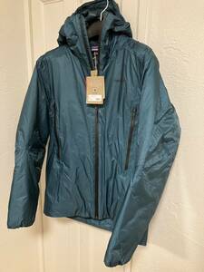 新品未使用タグ付き パタゴニア マイクロパフ ストームジャケット メンズ Men's Micro Puff Storm Jacket FA21 XS Dark Borealis Green