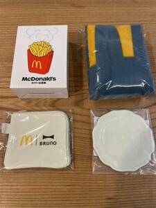 マクドナルド 福袋 BRUNO ブルーノ グッズ マック ブランケット コインポーチ 