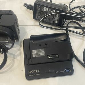 【通電OK】ソニー SONY フルハイビジョンビデオカメラ Handycam HDR-CX7 バッテリー2つ付属 充電器 ケーブル 付き バッテリ劣化 現状品の画像6