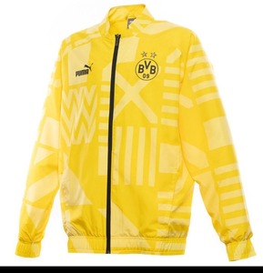 Puma プーマ　ドルトムント BVB ジャケット ウィンドブレーカー 黄 US:Ｌ★SALE！