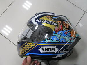 SHOEI X-Fourteen MARQUEZ MOTEGI3　祭り フルフェイスヘルメット マルケス 祭 Lサイズ ショウエイ 美品　中古