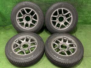 SUZUKI スズキ 純正AW 16x5.5J OFF22 PCD139.7 5H BRIDGESTONE ブリヂストン BLIZZAK DM-V2 175/80R16 売切!!