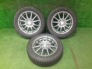 YOKOHAMA ヨコハマ WEZEN 14x4.5J OFF45 PCD100 4H YOKOHAMA ヨコハマ ice GUARD iG60 155/65R14 3本のみ 売切!!