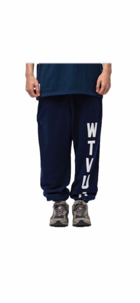 2021AW WTAPS STENCIL TROUSER / COPO スウェットパンツカラー: BLACKサイズ: S