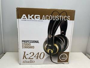 AKG◇アーカーゲー◇K240 Studio◇セミオープン型ヘッドホン◇動作ok◇箱、説明書付き