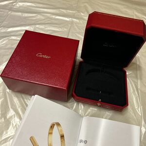  Cartier Rav bracele empty box case bracele case BOX empty box box vanity case Rav breath Cartier instructions 