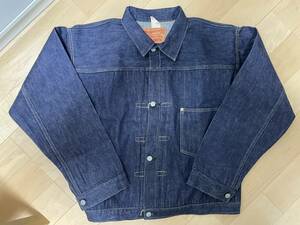 Sugar Cane SC19007T 46 13.5oz. BLUE DENIM BLOUSE“1946” MODEL (T-BACK) Super “Denim” Collectibles シュガーケーン Tバック