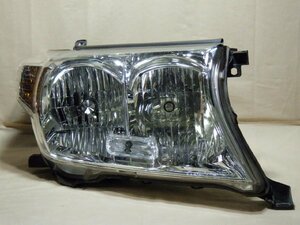 コーティング加工済み トヨタ ランドクルーザー UZJ200W 右ヘッドランプ ハロゲン コイト 60-129 81130-60D00 81130-60D01 レンズ再生済み