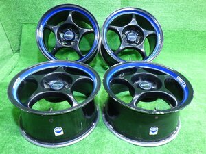 中古 16インチ 16×8J 5穴 エンケイ RP01 社外 アルミホイール 4本セット 当時物 絶版 FC3S マークⅡなど