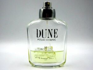 ■残量3割程度 Christian Dior クリスチャンディオール DUNE デューン POUR HOMME プールオム 香水 オードトワレ 50ml EDT メンズ