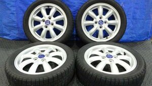 【宮城 塩釜発】中古 スタッドレスタイヤ・ホイールセット ナンカン CORSAFA 165/55R15 2019年製 ダイハツ純正 ミニライト※個人宛発送不可