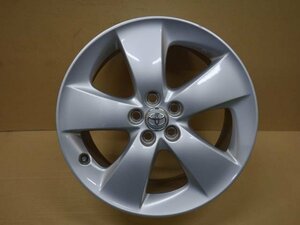 【岩手 盛岡発】中古 純正 プリウス ZVW30 アルミホイール 17インチ 17ｘ7J 5穴 100 +50 1本 傷有 ①