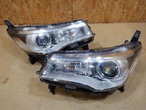 【山形 酒田発】中古 ｅＫカスタム DBA-B11W ヘッドライト左右セット 純正 STANLEY W1048 HID 要クリア補修品 テスト済 ※説明欄要確認※