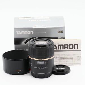 【新品級】TAMRON タムロン マクロ SP AF60mm F2 DiII MACRO キヤノン用 G005E #865